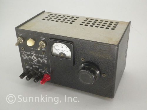 General Radio Variable Power Supply Unit 6.3V @ 3A &amp; 0-300V @ 100mA