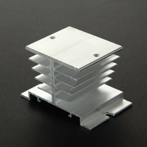 Aluminum Alloy Heat Sink For Solid State Relay SSR Small Type Heat Dissipation
