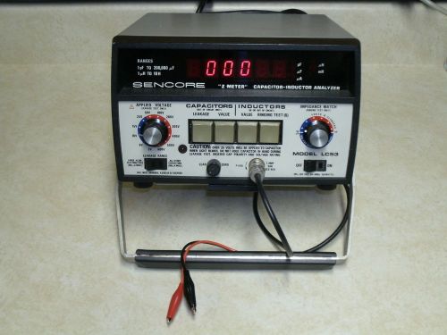 Sencore - &#034;Z Meter&#034; - Capacitor / Inductor Analyzer - LC53 LC-53