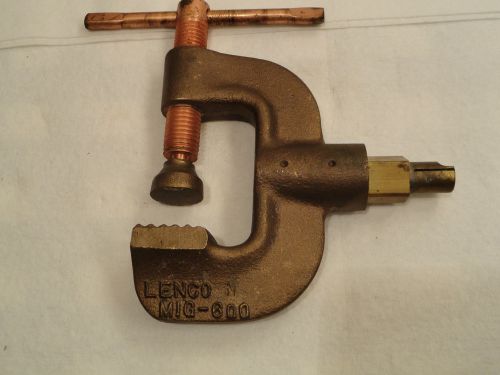 LENCO BRASS CLAMP lenco mig 600 welding brass clamp