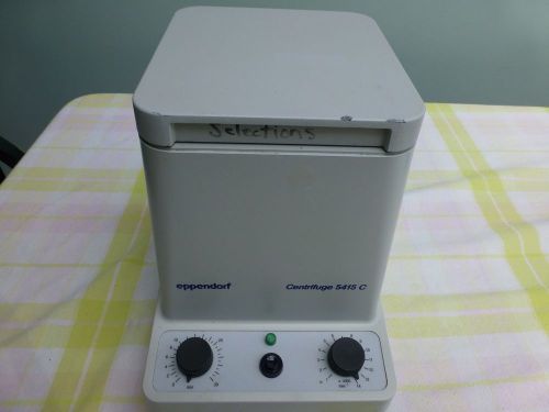 Eppendorf 5415C Lab Benchtop 14000RPM Centrifuge +18-place rotor  PARTS/REPAIR