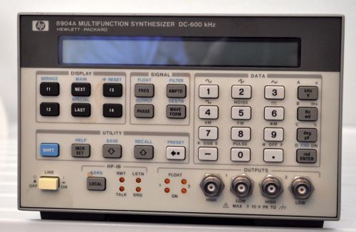 HP 8904A MULTI FUNCTION SYNTHESIZER OPTION 2
