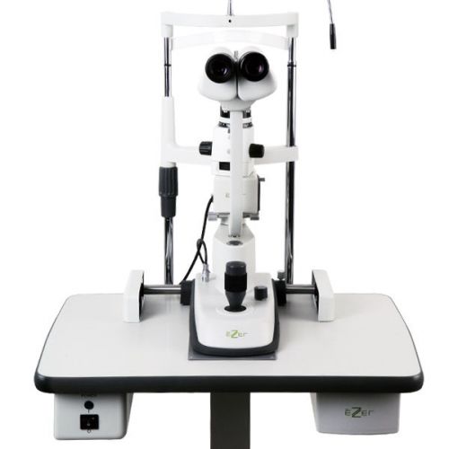 US Ophthalmic Slit Lamp Microscpe ESL-1800 Ezer Warranty 1 Year