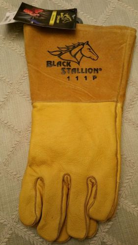 Black Stallion welding gloves Size Large