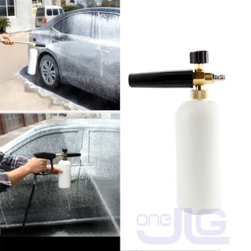 1L Adjustable Snow Foam Lance Washer Car Wash Gun Soap Pressure Washer Bottle