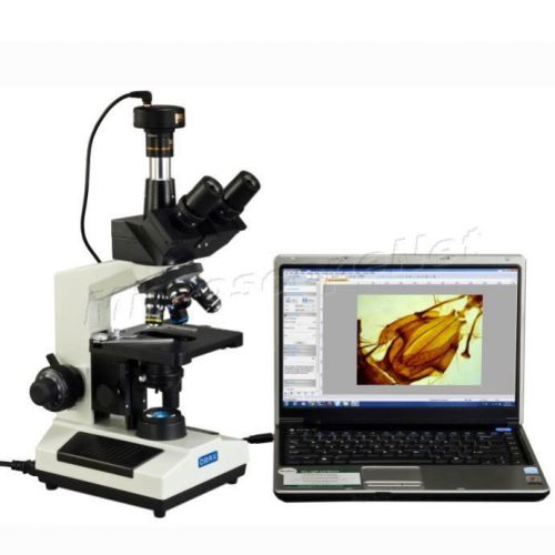 Omax 40x-2000x lab trinocular led biological microscope+10mp digital camera for sale