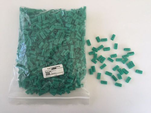New Lot Green - XL Clothing Garment Hanger Size Markers Tags Clips Color Sizers