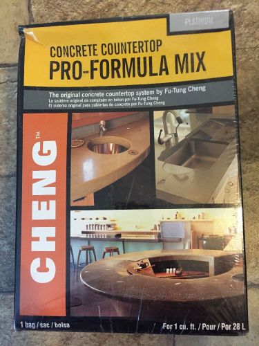 Concrete countertop pro-formula mix 1 bag color platinum cheng for sale