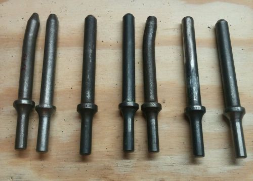 7pc 6&#034; rivet sets.  Sheet metal.  Aircraft tools.