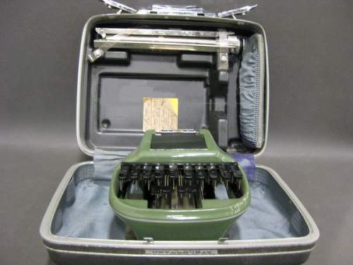 Vintage Samsonite Stenograph Reporter Model Shorthand Machine