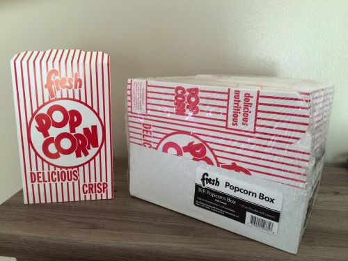 Fresh Popcorn Box 100 count 1.25oz / 70 cubic inch