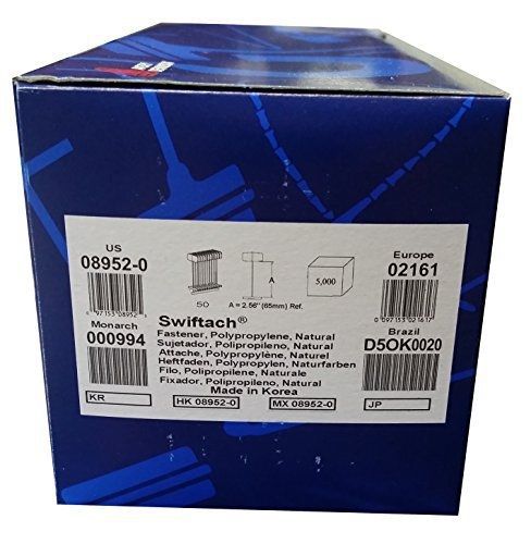 3&#034; Standard Swiftach Fasteners (5000/box)