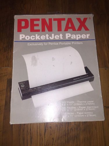 Pentax Pocket Jet Letter Size Paper (PTX 201960)