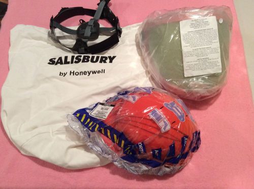 Salisbury as1200 hard cap arc flash faceshield  ** bonus storage bag included*** for sale
