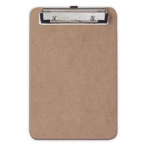 Saunders 5510 Low Profile 6&#034;X9&#034; Recycled Hardboard Memo Clipboard Hanging Hole