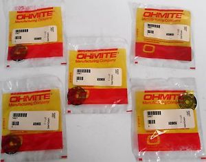 (5) Ohmite 5007 Dial Plates