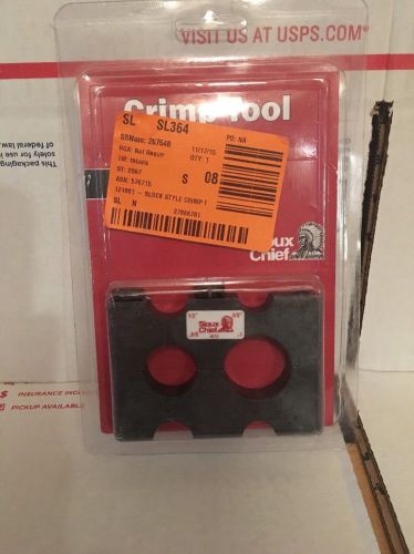 Sioux chief crimp tool for pex * 3/8, 1/2, 3/4, &amp; 1 * block style crimp tool for sale