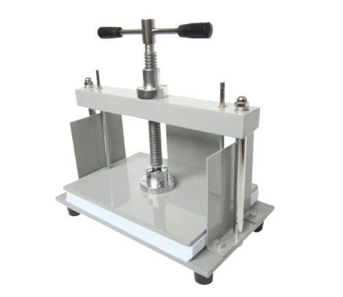 A4 Size Manual Flat Paper Press Machine for Nipping Vouchers, Books, Invoices E
