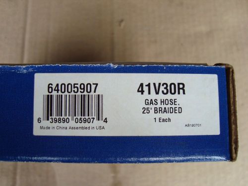 Radnor® Model 41V30R 25&#039; Braided Rubber TIG Gas Hose
