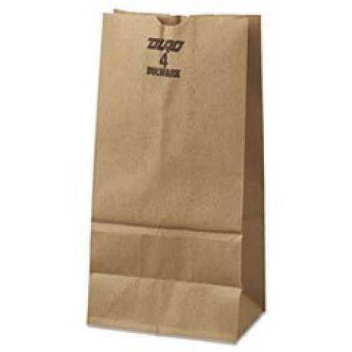 Duro Bulwark Grocery Bag, Heavy Duty Kraft Paper, 4 lb Capacity,