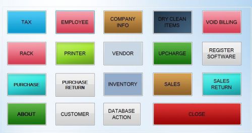 Dryclean  business point of sale software for sale