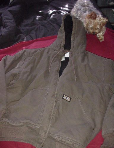 Big Smith Hooded Mens Jacket 2X-Large Regular Heavy Duty w Thinsulate Insulation