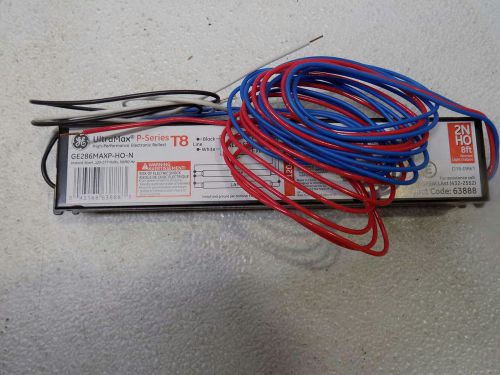 Lot of (10) ge proline ge286max-ho-n - 63888 t8 high output fluorescent ballast for sale