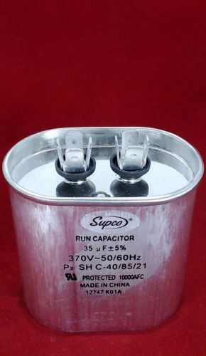 Run capacitor, oval, 35 mfd., 370 volt, cr35x370 for sale
