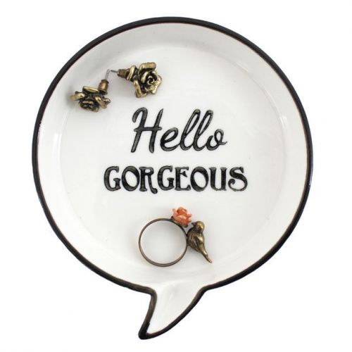 hello gorgeous jewellery dish 10.5cm wide for rings etc....JH_17735