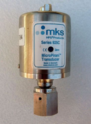 MKS HPS 925C-41 MICRO PIRANI VACUUM TRANSDUCER 1/4&#034; 4 VCR FEMALE 9 PIN SUB D