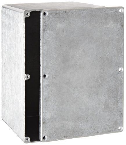 BUD Industries CN-5710 Die Cast Aluminum Enclosure, 6-49/64&#034; Length x 4-49/64&#034;