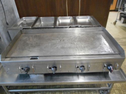 48&#034; gas griddle, perfect working condition for sale