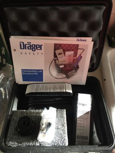 Drager Accuro Clan Lab Test Kit Pelican Case