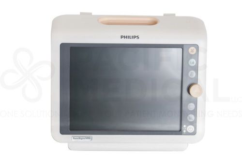 Philips SureSigns VM8 Vital Signs Patient Monitor ECG SpO2 Demo Unit Warranty