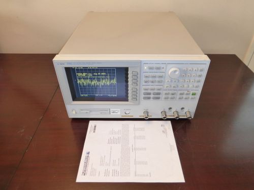 Agilent hp 4395a 10hz - 500mhz rf network / spectrum / impedance analyzer for sale