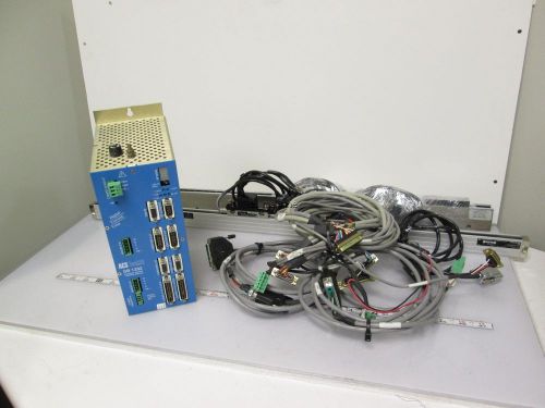 Anorad Linear Motor System w/ACS Tech80 Drive &amp; RSF Encoder 24-65VDC 8.5A RS-232