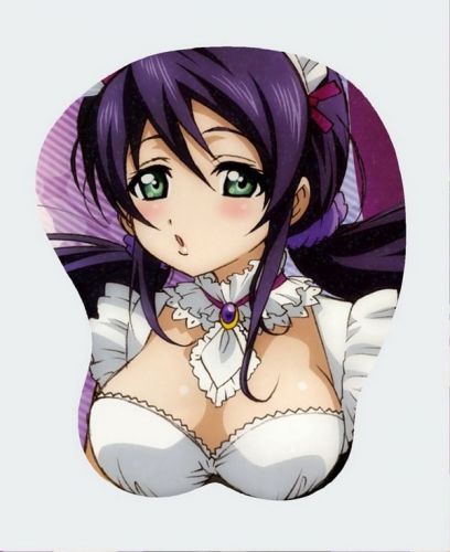 Love Live! Anime Toujou Nozomi Bust Stereoscopic Mouse Pad