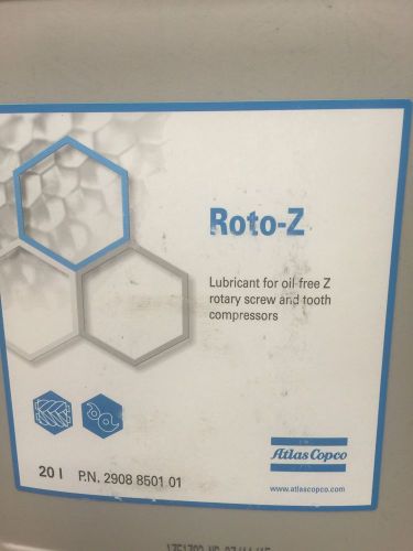 Atlas Copco Roto Z Lubricant 20L/5.28g # 2908850101 Brand New