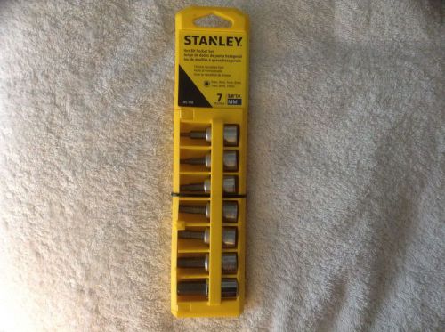 Stanley Hex Bit Socket Set METRIC 7 Pieces 3mm - 10mm SUPER CLEAN