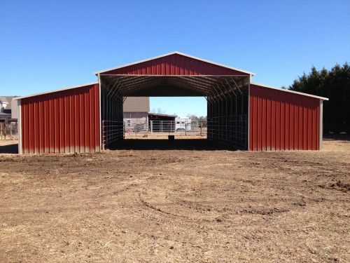 Steel barn for stables horse barn 42&#039;x36&#039; metal building free setup and delivery for sale