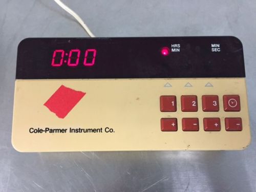 Vintage Cole-Parmer 4 Channel Electric Alarm Timer