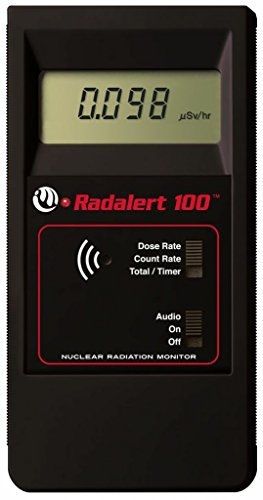 International medcom radalert 100x radiation detection meter for sale