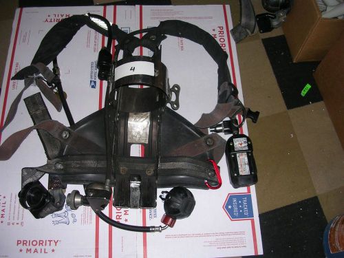 MSA Firehawk II 4500 psi SCBA Harnesses with ICM. Plus NFPA 1998 Compliant.