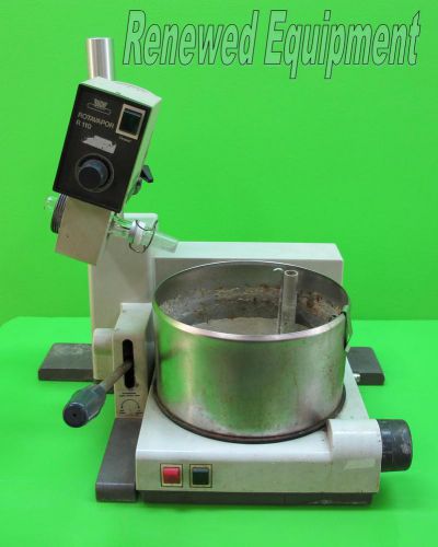Buchi r-110 rotary evaporator with b-465 water bath for sale