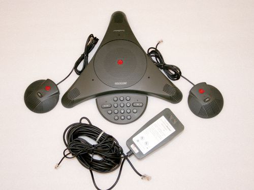 Polycom Soundstation EX with 2 mics Analog  Conference Phone