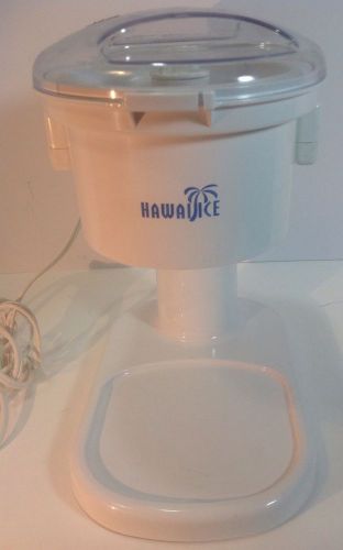 Hawaiian ice s500 snow cone maker fluffy beverage ice shaver electric model for sale