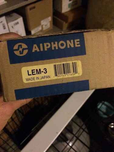 Aiphone lem-3 intercom master for sale