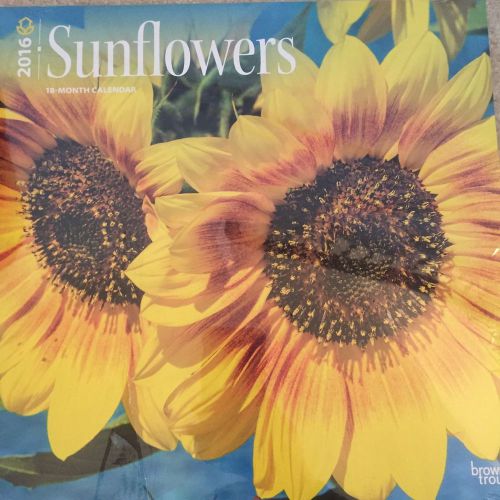 2016 Sunflowers Calendar