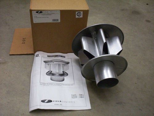 Field controls #46038403 3&#034; gas chimney vent cap. for sale
