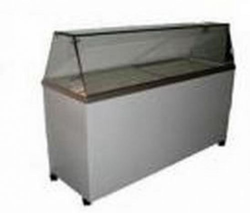 Select fcdc-7sg 59&#034; ice cream dipping display cabinet 14.1 cf 0° f- 38° f gelato for sale